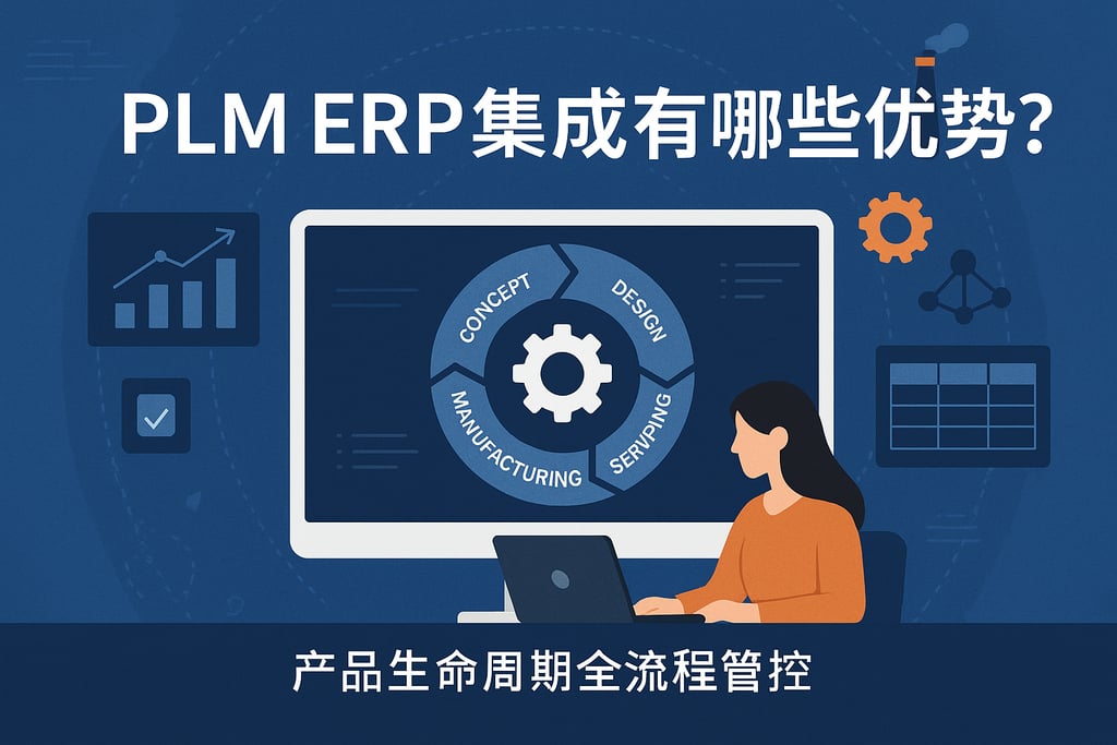 PLM ERP集成有哪些优势？产品生命周期全流程管控